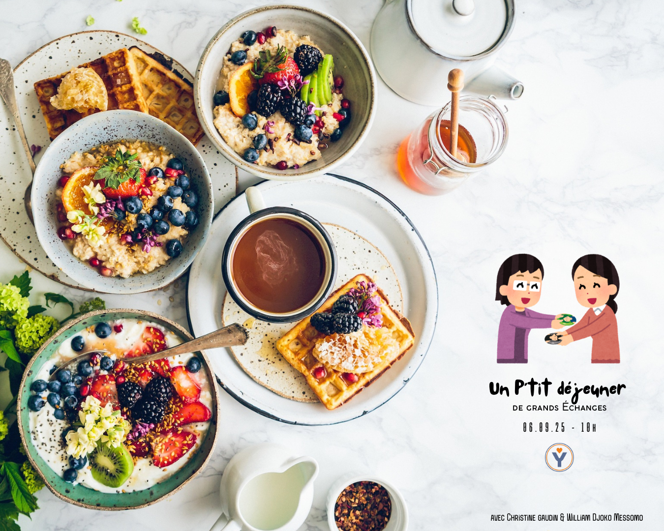 Un p'tit déjeuner, de grands échanges