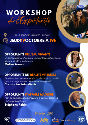 WORKSHOP DE L'OPPORTUNITÉ
